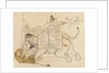 Maharao Shatru Sal II Hunting a Tiger, ca. 1866-89 by Unknown
