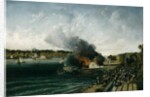 Burning of the Sidewheeler Henry Clay, ca. 1854-60 by Unknown