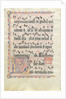 Manuscript Leaf with Initial L, from an Antiphonary, second quarter 15th century by Unknown