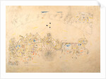 Preparatory Study for a Portrait of Man Singh and His Harem, 1810-15 by Unknown