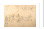 Preparatory Study for a Portrait of Man Singh and His Harem, 1810-15 by Unknown
