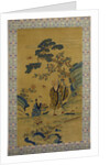God of Longevity and boy, 19th century by Unknown