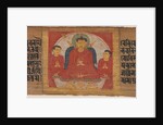 Buddha with His Hands Raised in Dharmacakra Mudra…, ca. 1090 by Unknown