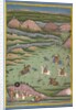 Maharana Amar Singh II or Sangram Singh Hunting Wild Boar, 19th century by Unknown