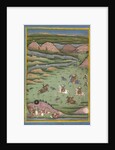 Maharana Amar Singh II or Sangram Singh Hunting Wild Boar, 19th century by Unknown