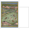 Maharana Amar Singh II or Sangram Singh Hunting Wild Boar, 19th century by Unknown