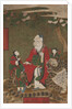 Mountain God with Tiger and Attendants, 1874 by Unknown