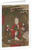 Mountain God with Tiger and Attendants, 1874 by Unknown