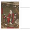 Mountain God with Tiger and Attendants, 1874 by Unknown