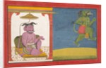 The Demon Hiranyaksha Departs the Demon Palace… from a Bhagavata Purana Series, ca. 1740 by Unknown
