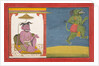 The Demon Hiranyaksha Departs the Demon Palace… from a Bhagavata Purana Series, ca. 1740 by Unknown