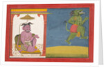 The Demon Hiranyaksha Departs the Demon Palace… from a Bhagavata Purana Series, ca. 1740 by Unknown