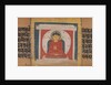 Buddha Enthroned in a Shrine, Leaf from…Pancavimsatisahasrika Prajnaparamita…, ca. 1090 by Unknown
