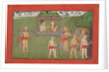 Lakshmana and Sugriva Being Carried by Palanquin to Receive Rama's Blessings…, ca. 1710-25 by Unknown