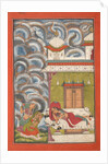 Andhrayaki Ragini: Folio from a ragamala series , ca. 1710 by Unknown