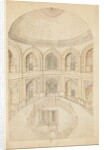 Interior of the Taj Mahal Mausoleum, early 19th century by Unknown