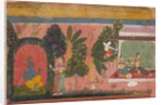 Kama Aims His Bow at Radha: Page From a Dispersed Gita Govinda, ca. 1695 by Unknown