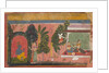 Kama Aims His Bow at Radha: Page From a Dispersed Gita Govinda, ca. 1695 by Unknown