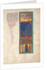 Leaf from a Beatus Manuscript: the First Angel Sounds the Trumpet…, ca. 1180 by Unknown