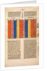 Curtain of the Tabernacle, one of six illustrated leaves from the Postilla Litteralis…, ca. 1360-1 by Nicholas of Lyra