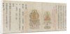 Scroll from the Compendium of Iconographic Drawings, late 12th century by Unknown