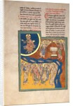 Leaf from a Beatus Manuscript: the Sixth Angel Delivers the Four Angels…, ca. 1180 by Unknown