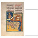 Leaf from a Beatus Manuscript: the Sixth Angel Delivers the Four Angels…, ca. 1180 by Unknown