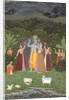 Krishna and the Gopis Take Shelter from the Rain, 1760 by Unknown