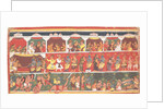 Encounters in Mathura: Page from a Dispersed Bhagavata Purana…, ca. 1700 by Unknown