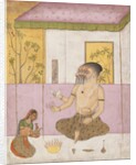 Khambhavati Ragini: Folio from a ragamala series , ca. 1675 by Unknown