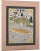 Manuscript Painting with Hindu Tantric Scene Depicting Two Fish, 1800-1820 by Unknown