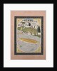 Manuscript Painting with Hindu Tantric Scene Depicting Two Fish, 1800-1820 by Unknown