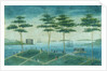 View of the Battery, New York, 1800-1850 by Unknown
