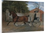 Portrait of a Gentleman in a Carriage, ca. 1850-60 by Unknown
