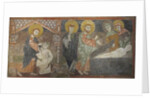 The Healing of the Blind Man and the Raising of Lazarus, first half 12th century by Unknown