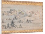 Detached section from scroll one from A Long Tale for an Autumn Night… ca. 1400 by Unknown