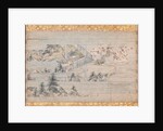 Detached section from scroll one from A Long Tale for an Autumn Night… ca. 1400 by Unknown
