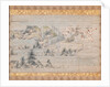 Detached section from scroll one from A Long Tale for an Autumn Night… ca. 1400 by Unknown