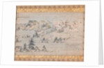 Detached section from scroll one from A Long Tale for an Autumn Night… ca. 1400 by Unknown