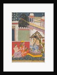 Shri Raga: Folio from a ragamala series , mid-17th century by Unknown