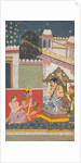 Shri Raga: Folio from a ragamala series , mid-17th century by Unknown