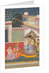 Shri Raga: Folio from a ragamala series , mid-17th century by Unknown