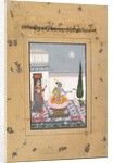 Chandravimba Ragaputra: Page from a Dispersed 'Boston' Ragamala Series…ca. 1760 by Unknown