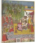 Maharaja Bijay Singh in His Harem, ca. 1770 by Unknown