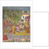 Maharaja Bijay Singh in His Harem, ca. 1770 by Unknown