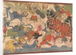Royal Hunt, folio from a Mahabharata, 1800-1850 by Unknown