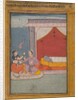 Bairadi Ragini: Folio from a ragamala series , ca. 1605-6 by Unknown