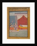 Bairadi Ragini: Folio from a ragamala series , ca. 1605-6 by Unknown