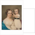Mrs. William Gordon Ver Planck and Her Son Samuel Hopkins Ver Planck, ca. 1828 by Unknown