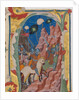 Initial A with the Battle of the Maccabees, ca. 1360-70 by Unknown